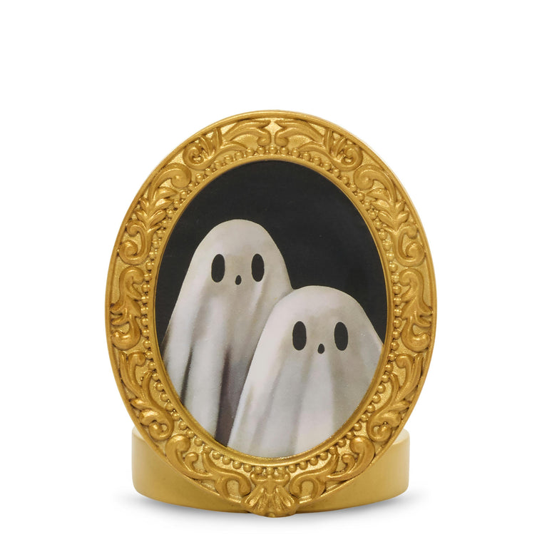 Ghost Portrait Tea Light Candle Holder K1