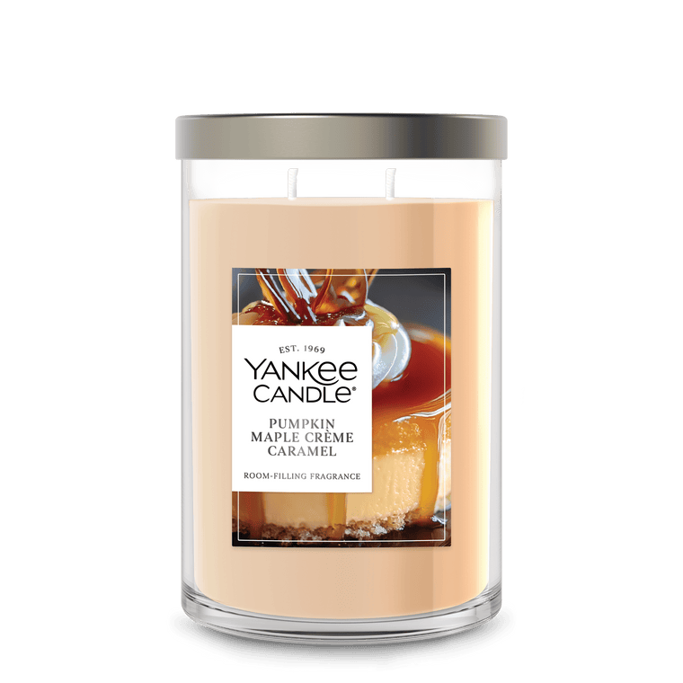Pumpkin Maple Crème Caramel Large Tumbler Candle V4