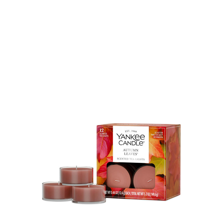 Autumn Leaves® Scented Tea Light Candles A2