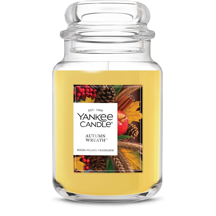 Autumn Wreath™ Original Large Jar Candle S8