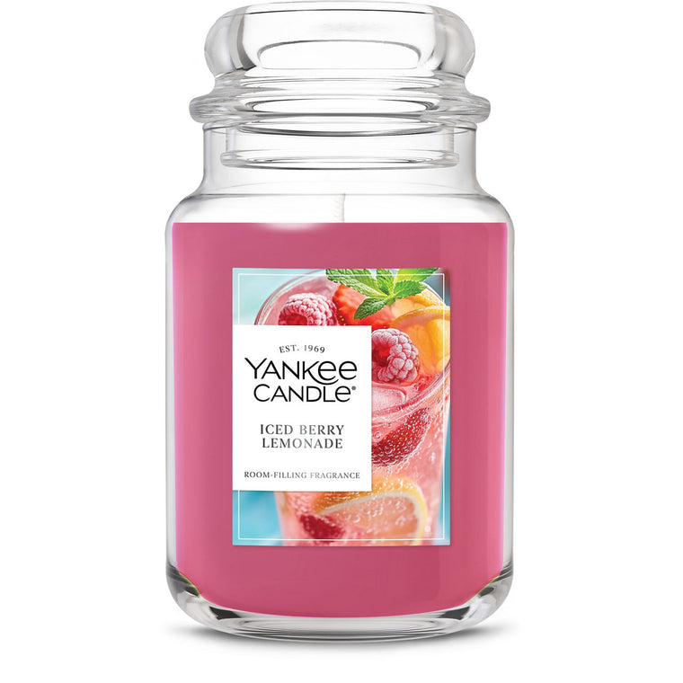 Iced Berry Lemonade Original Large Jar Candle V4