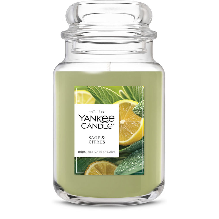 Sage & Citrus Original Large Jar Candle R8