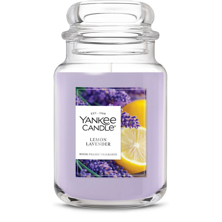 Lemon Lavender Original Large Jar Candle M8