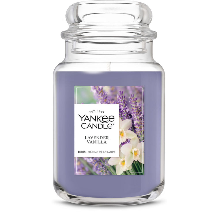 Lavender Vanilla Original Large Jar Candle M9