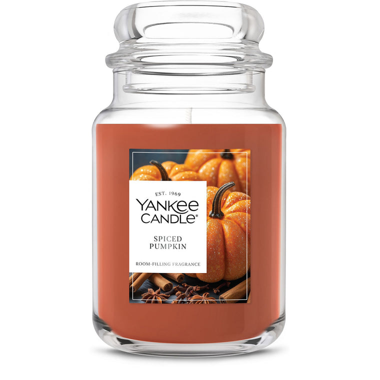Spiced Pumpkin Original Large Jar Candle Z5