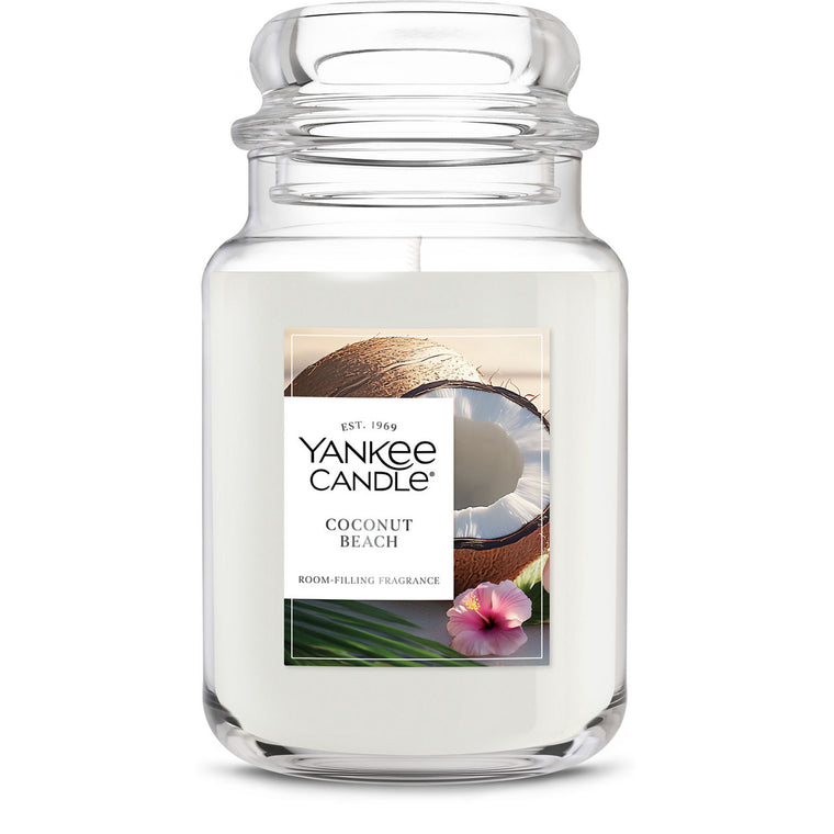 Coconut Beach Original Large Jar Candle K4