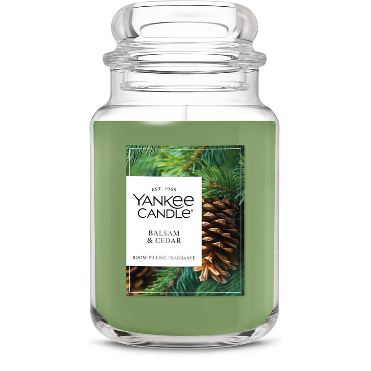 Balsam & Cedar Original Large Jar Candle F5