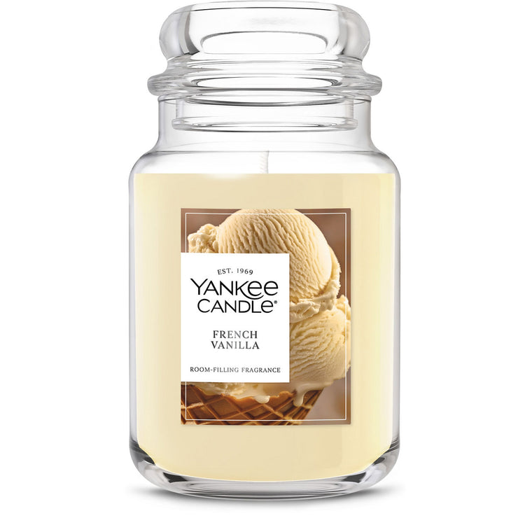 French Vanilla Original Large Jar Candle H4