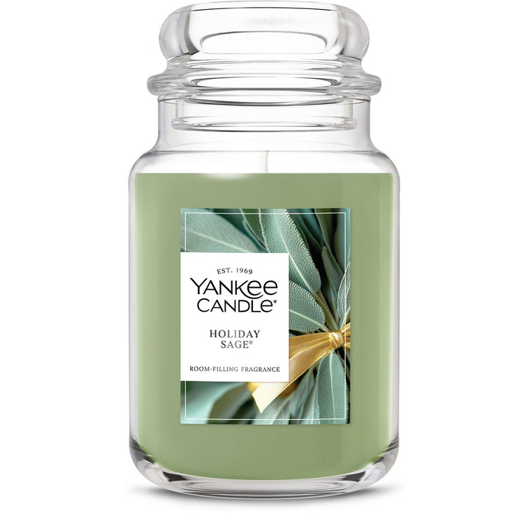Holiday Sage® Original Large Jar Candle V6