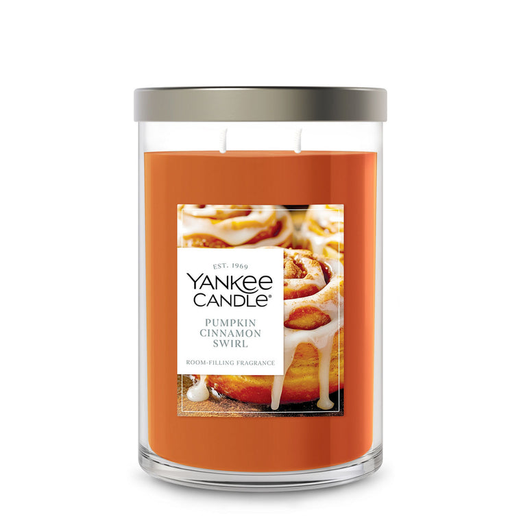 Pumpkin Cinnamon Swirl Large Tumbler Candle K2