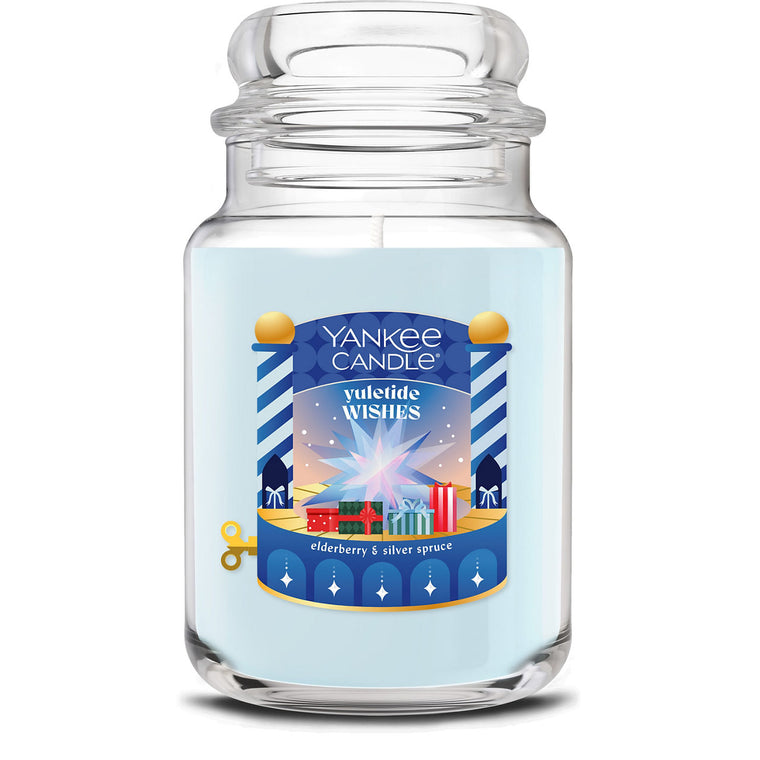 Yuletide Wishes Original Large Jar Candle V3