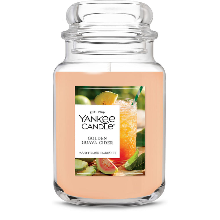 Golden Guava Cider Original Large Jar Candle P2