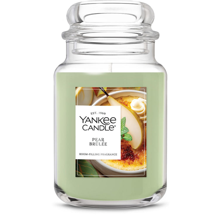 Pear Brûlée Original Large Jar Candle G8