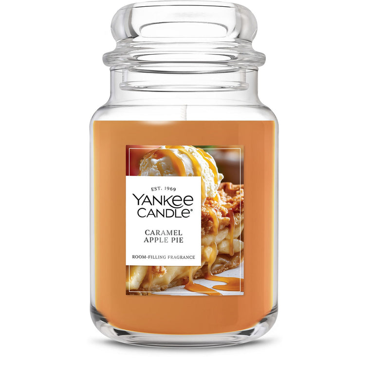 Caramel Apple Pie Original Large Jar Candle E4