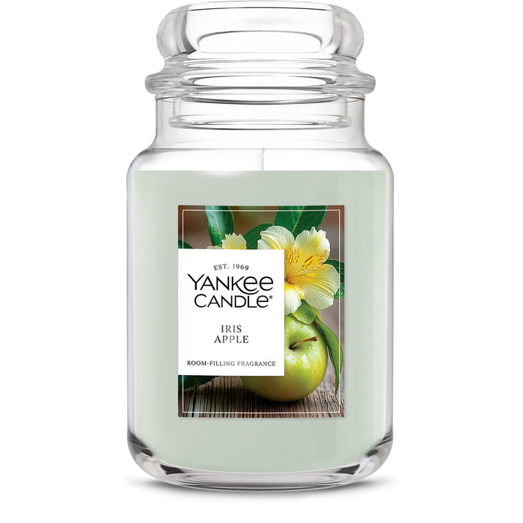 Iris Apple Original Large Jar Candle M0