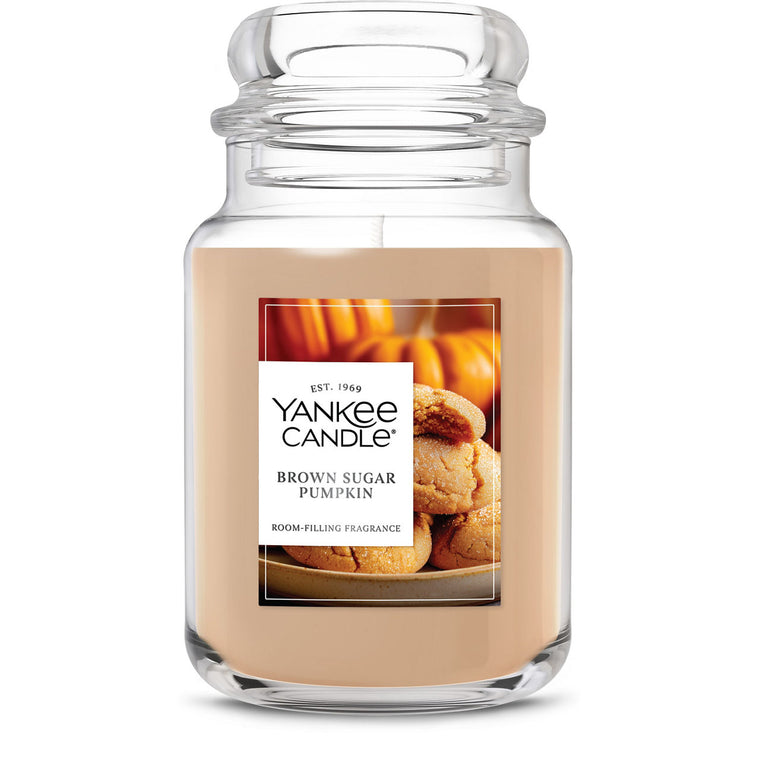 Brown Sugar Pumpkin Original Large Jar Candle B4