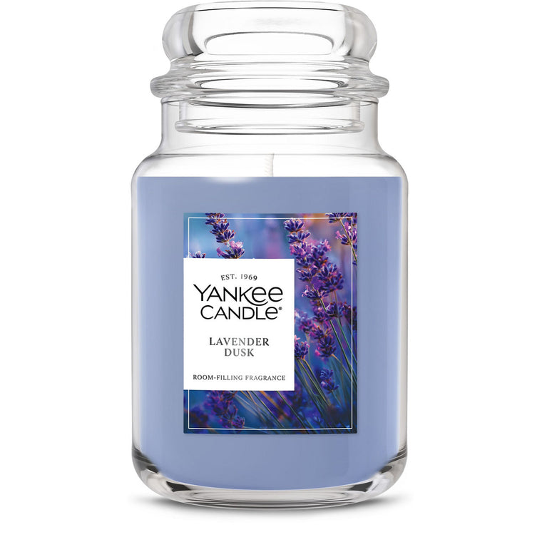 Lavender Dusk Original Large Jar Candle X5