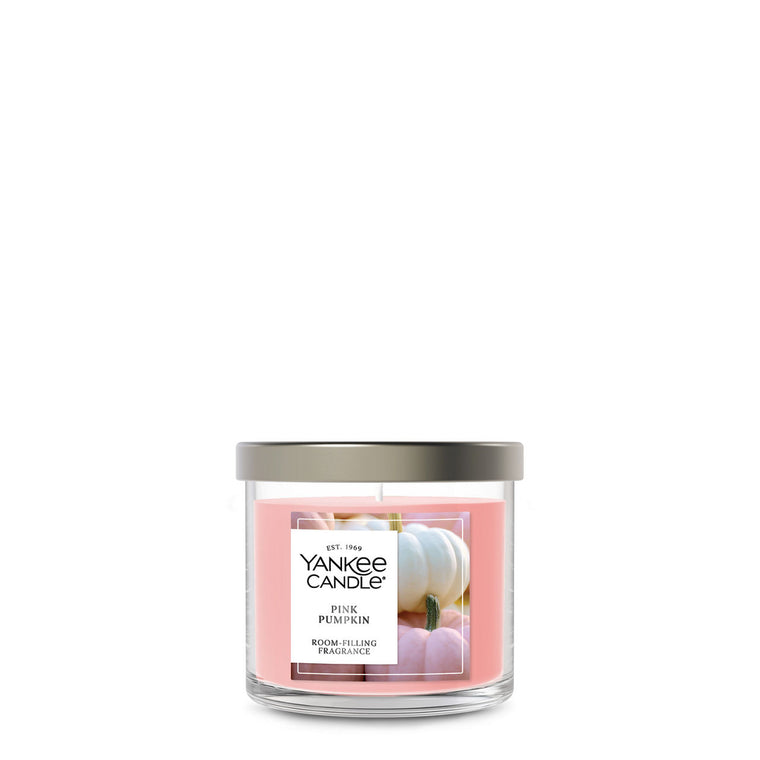 Pink Pumpkin Small Tumbler Candle Y3