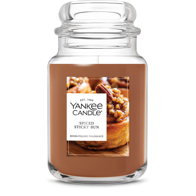 Spiced Sticky Bun Original Large Jar Candle S6