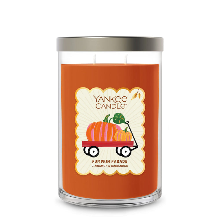 Pumpkin Parade Large Tumbler Candle Y9