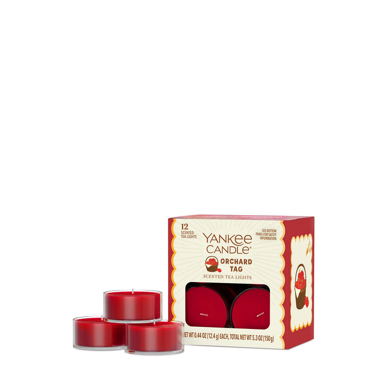Orchard Tag Scented Tea Light Candles L1