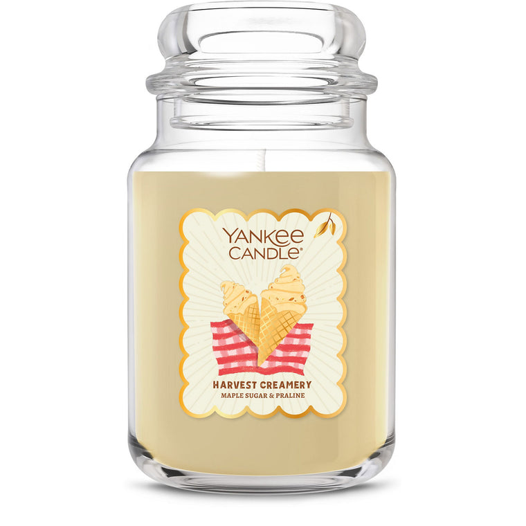Harvest Creamery Original Large Jar Candle G5