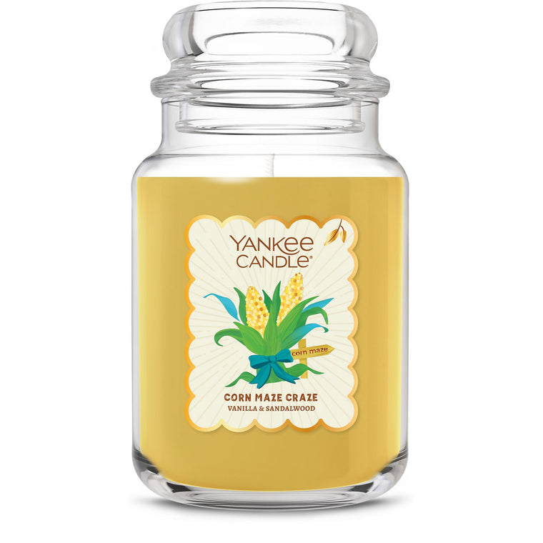 Corn Maze Craze Original Large Jar Candle F9
