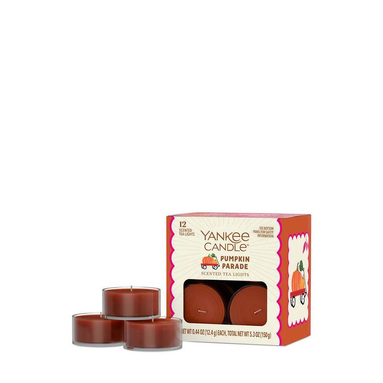 Pumpkin Parade Scented Tea Light Candles P6