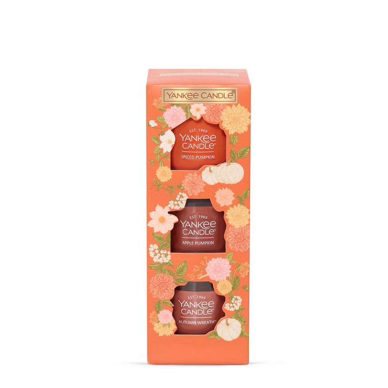 Pumpkin Season Minis Candle Gift Set Trio M9