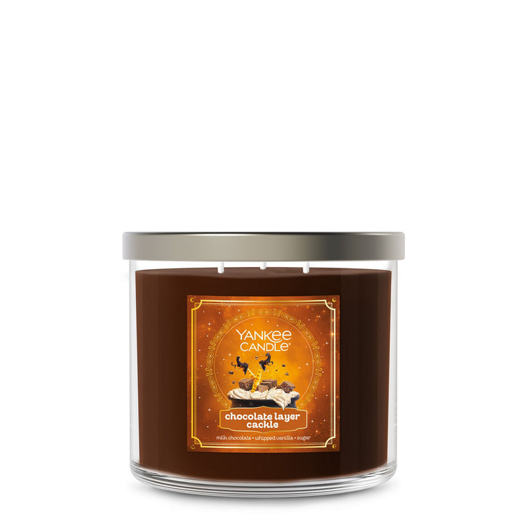 Chocolate Layer “Cackle” 3-Wick Candle K5