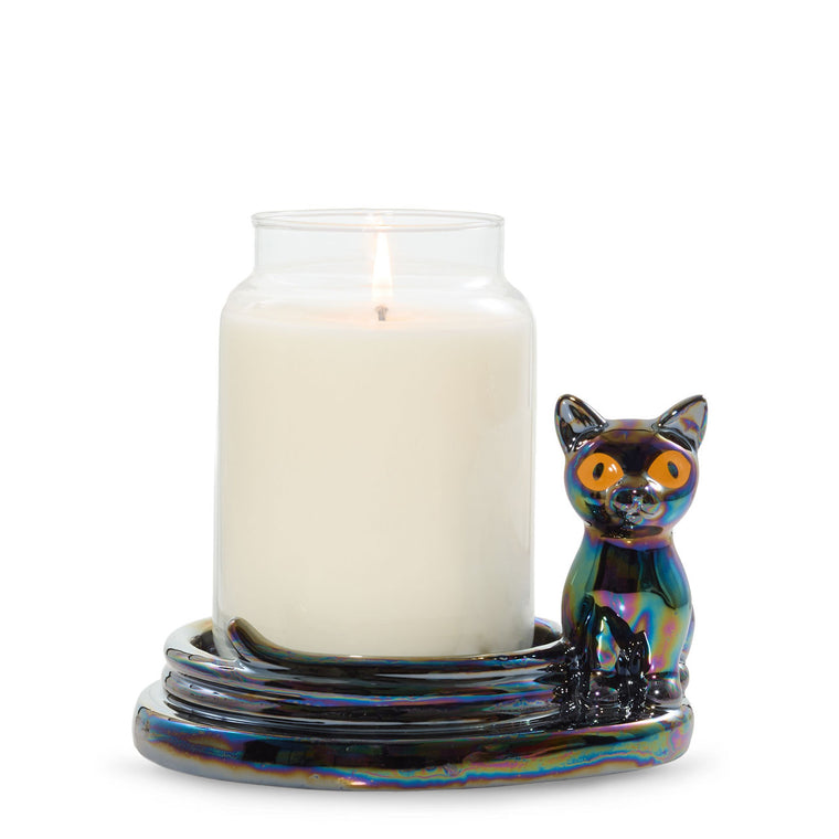 Twilight Whiskers Jar Candle Holder H3