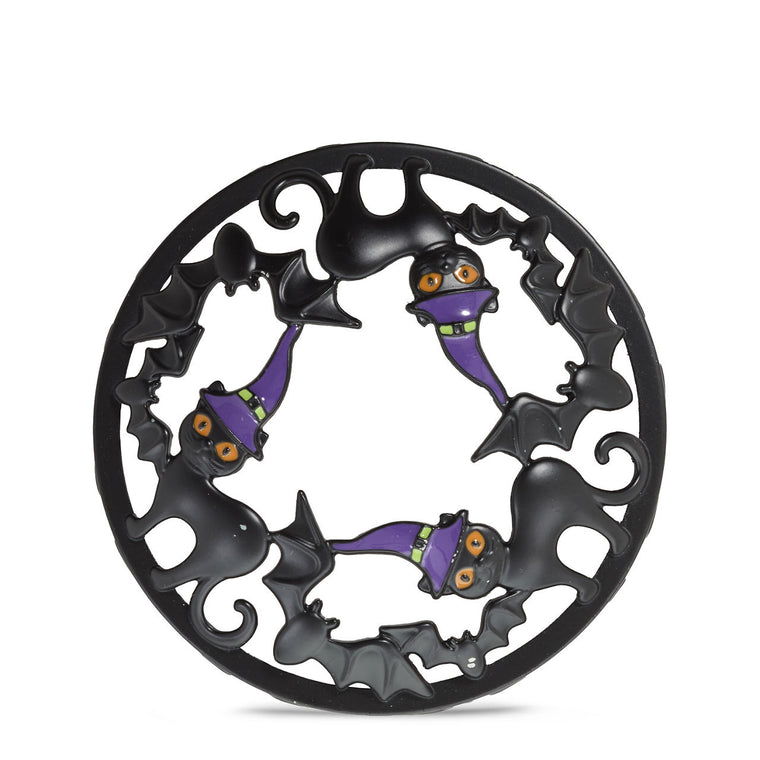 Cats & Bats Illuma-Lid® Jar Candle Topper E3