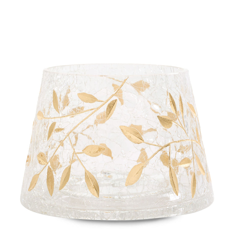 Gold Blossom Jar Candle Shade F2