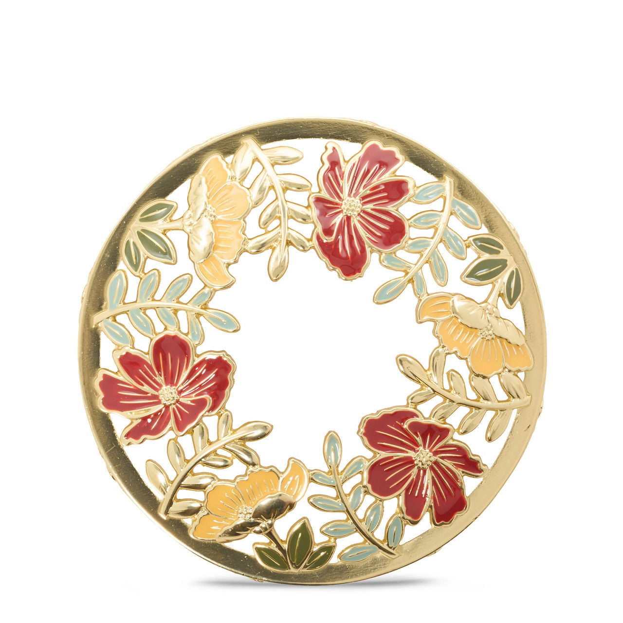 Fall Color Leaves Illuma-Lid® Jar Candle Topper