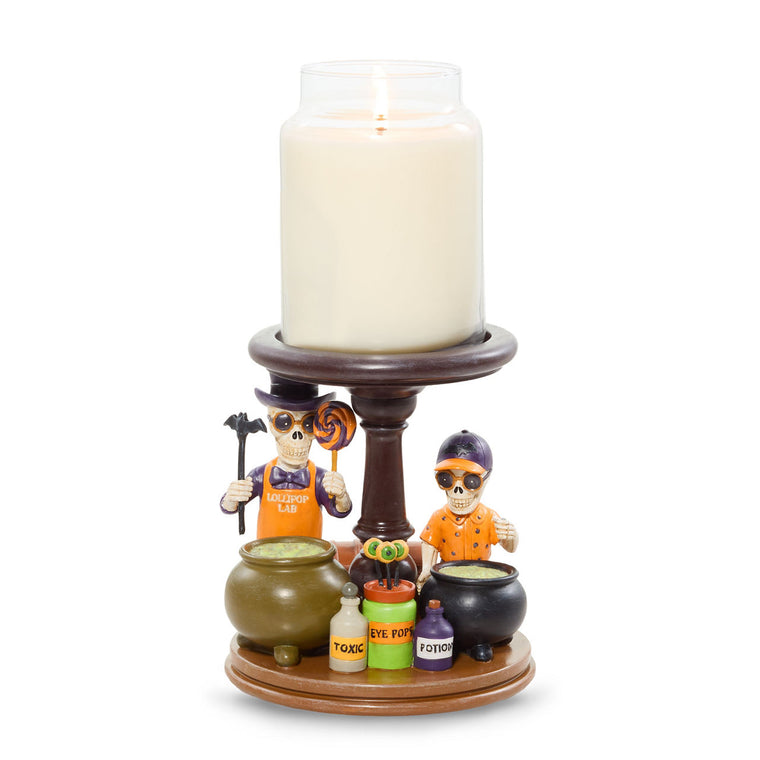 Bonebury Lane Lollipop Lab Candle Pedestal B4