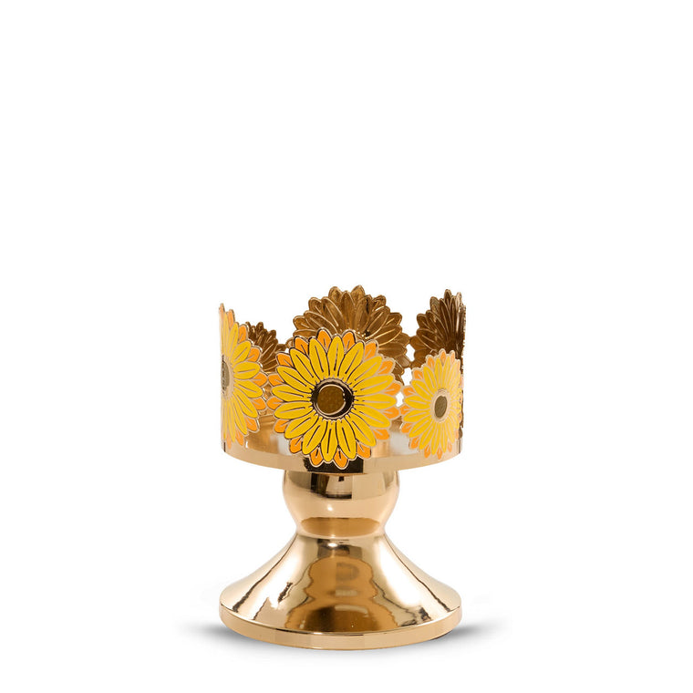 Sunflower Daze Candle Pedestal X5